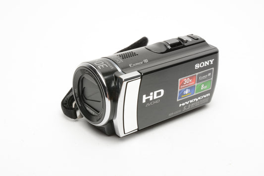 Sony Handycam HDR-CX210 8GB HD digital video camcorder, batt+ AC + manual