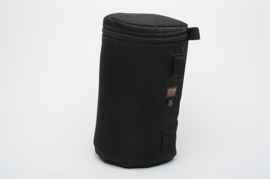 Lowepro padded lens case #3 (Black) 9.5" tall x 4.5" diameter