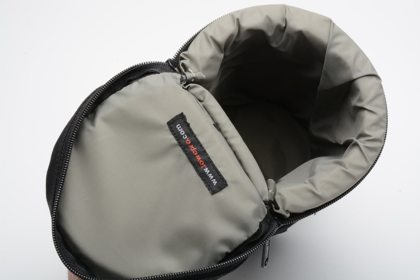 Lowepro padded lens case #3 (Black) 9.5" tall x 4.5" diameter