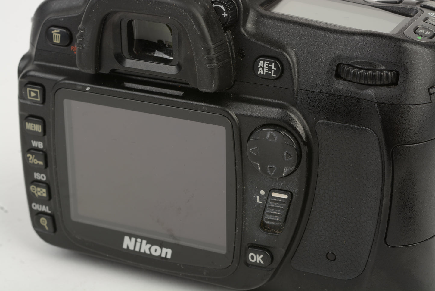 Nikon D80 DSLR body, batt+charger+book, Only 10K Acts, Nice!