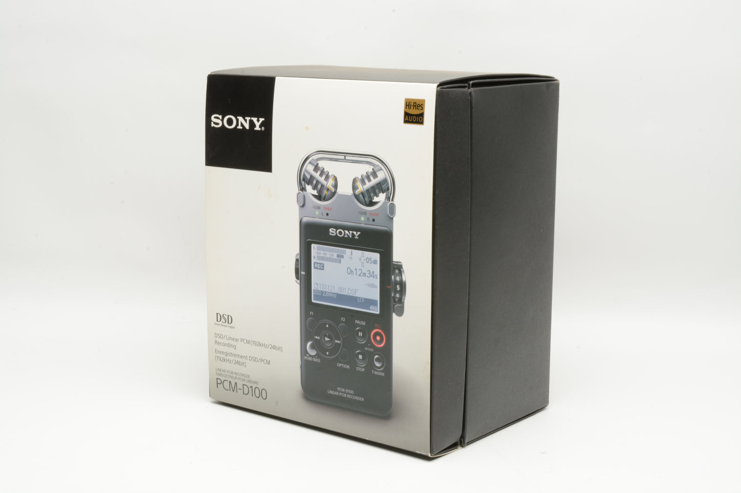 Sony PCM-D100 2-Track Portable High Resolution Stereo Recorder NIB