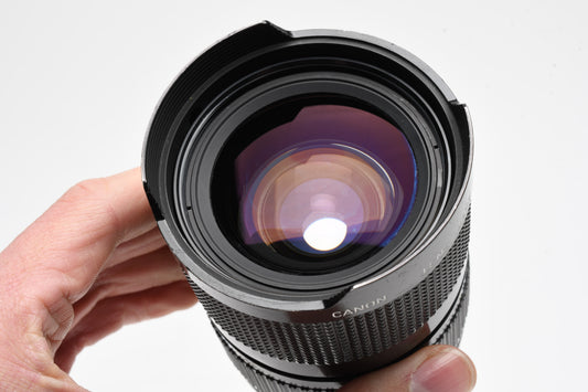 Canon 28-50mm f3.5 SSC FD Mount lens, Caps, Nice quality lens!