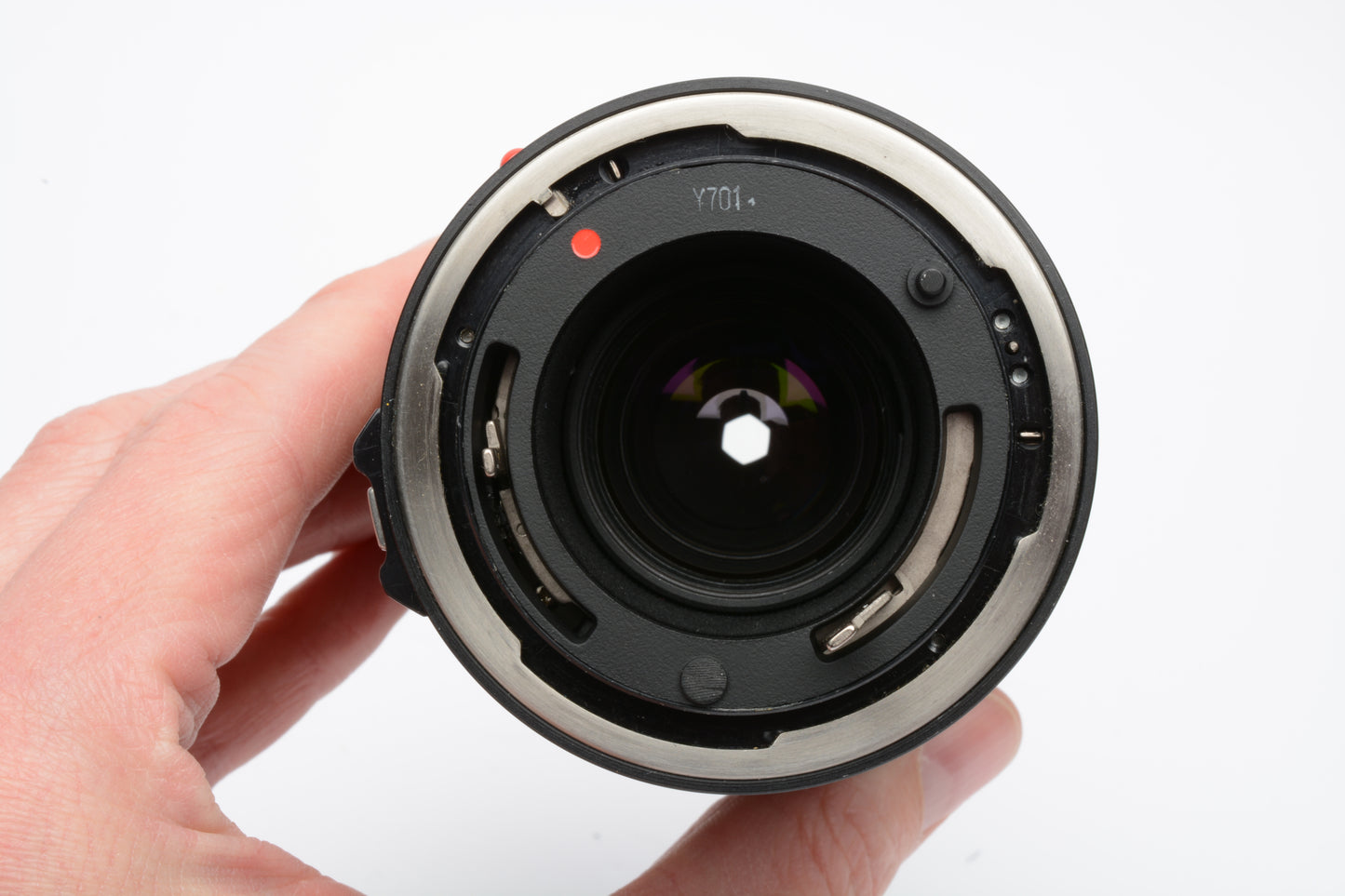 Canon FD 75-200mm f4.5 zoom lens, very clean, caps