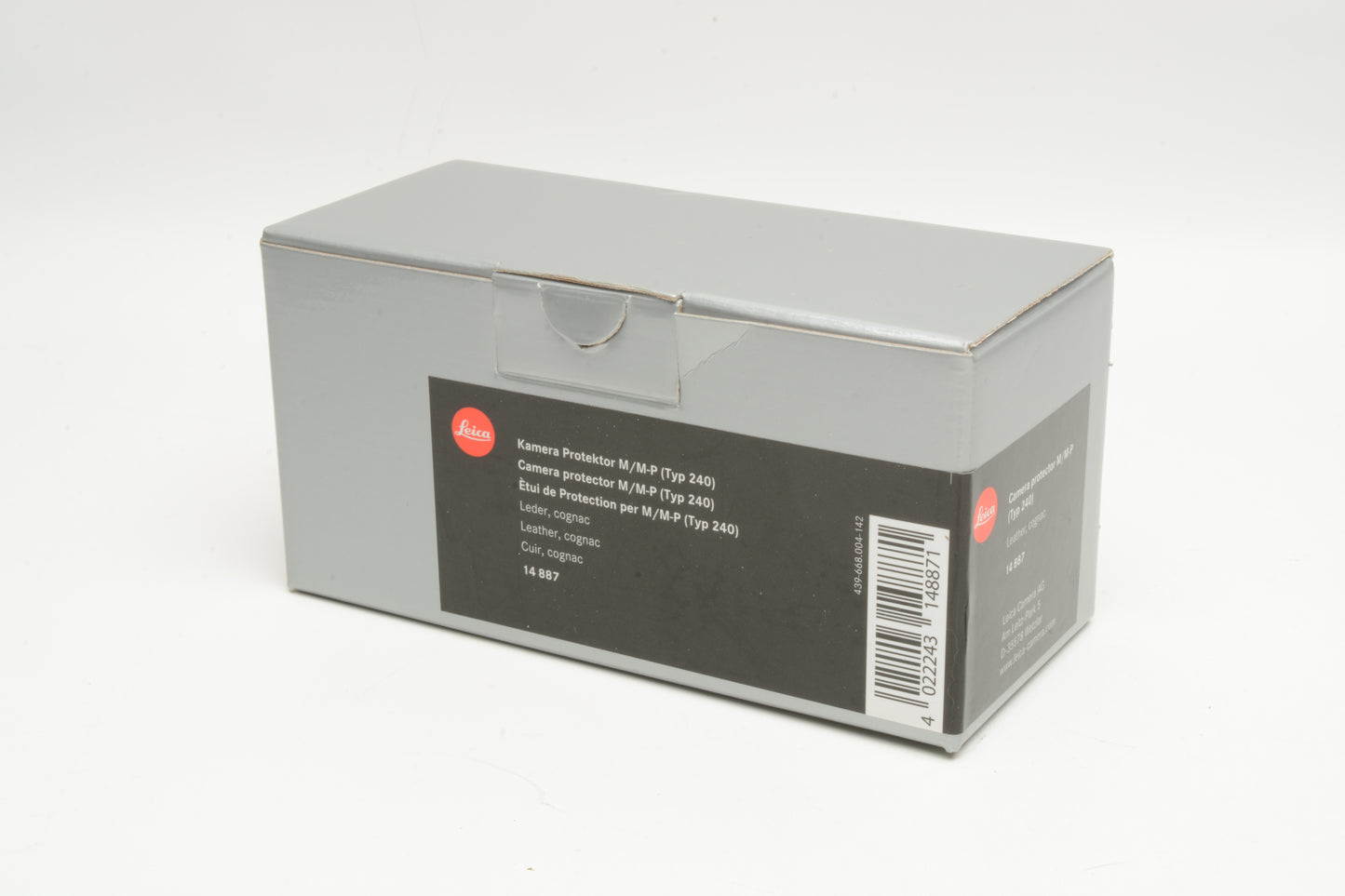 Leica Protector M Case for M or M-P Digital Camera (Leather, Cognac) #14887 NIB