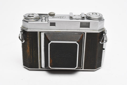 Kodak Retina IIa Rangefinder Camera w/Schneider 50mm f2 Lens, Great!