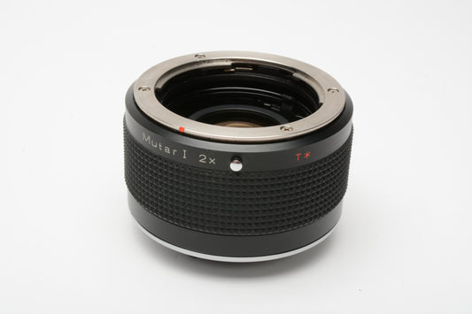 Contax Carl Zeiss Mutar I 2x T* Teleconverter Lens for C/Y Mount, Clean