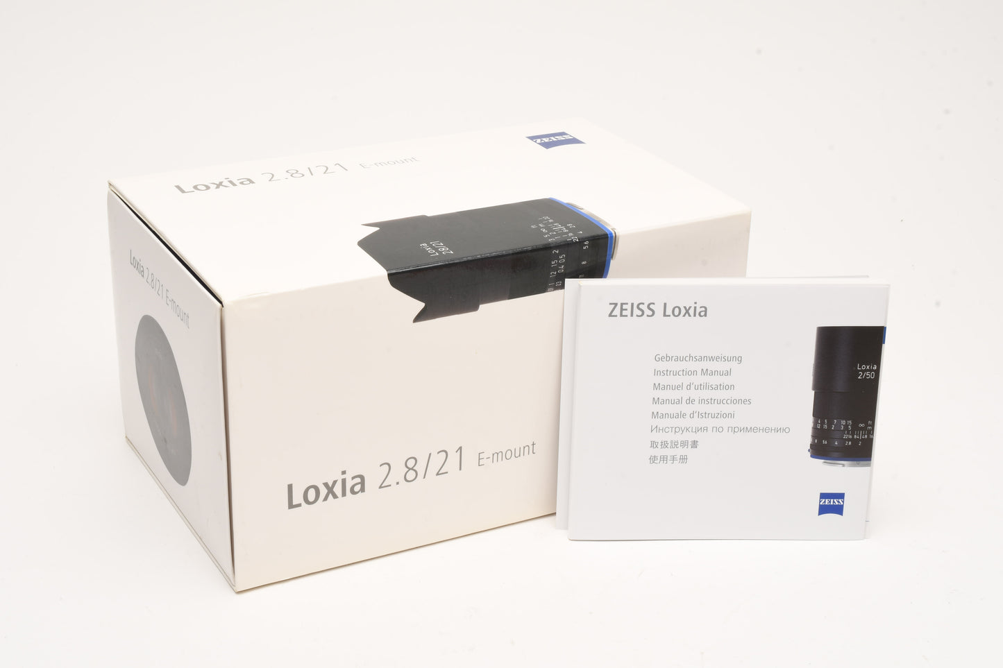 Zeiss Loxia 21mm F2.8 Wide lens for Sony E-Mount, Hood, Caps, Box