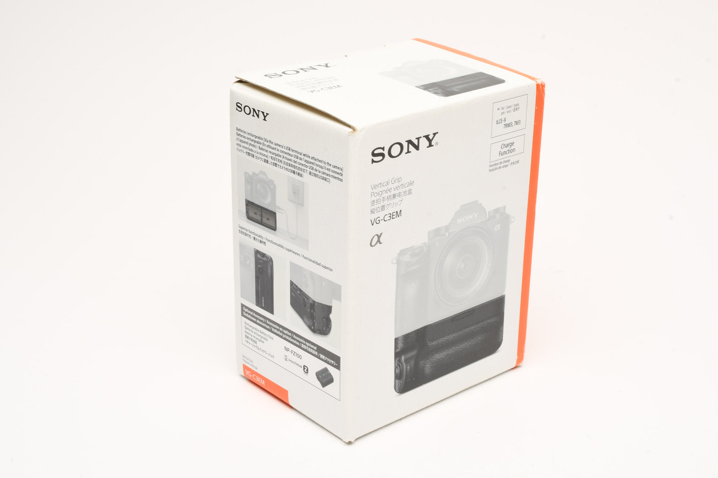 Sony VG-C3EM Vertical Battery Grip, barely used, boxed (USA)