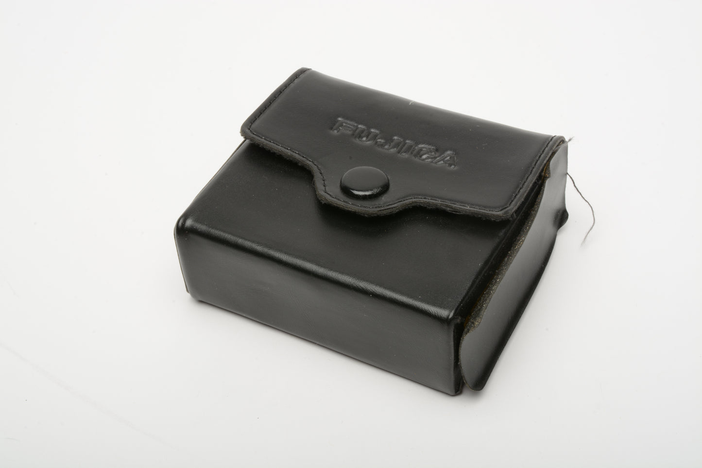 Fujica rectangular metal lens hood 49mm slip on in case, Clean