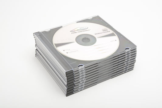 10X Prime Peripherals CD-R 80minute 700MB CD, New