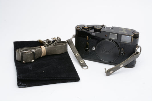 Leica M2 black paint body 1961 (Only 200 units), gorgeous, accurate
