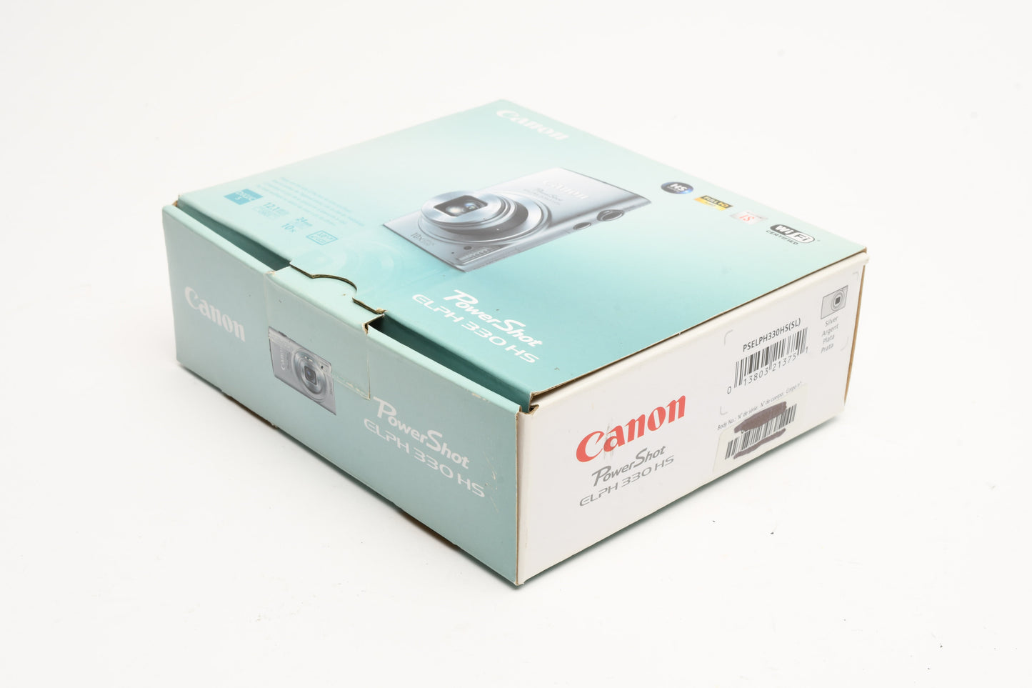 Canon Powershot Elph 330HS 12.1MP Digital Point&Shoot camera +32GB SD