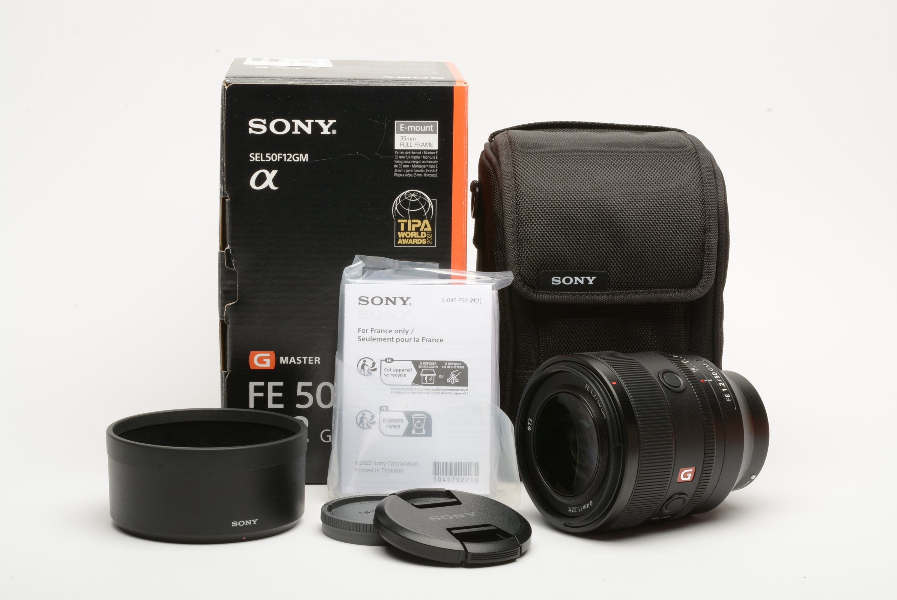 Sony FE 50mm f1.2 GM lens USA version, boxed, MINT! – RecycledPhoto