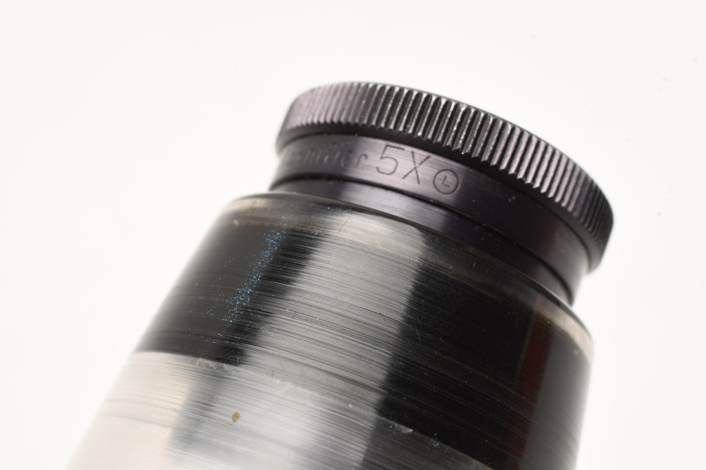 Kodak 5X Achromatic Optical loupe magnifier w/clear base, very sharp