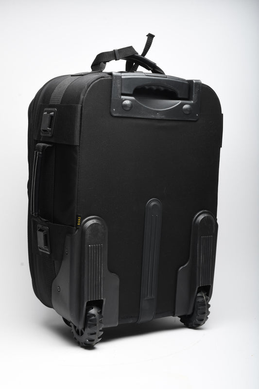 Tamrac 5592 SpeedRoller Rolling Case w/ 2x Big Wheels, Clea, Tested