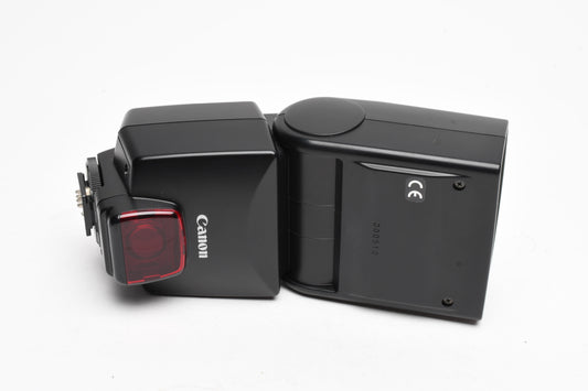 Canon Speedlight 380EX flash, fully tested, Nice! w/Pouch, manual and diffuser