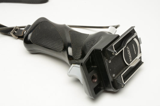 Rollei Rolleiflex TLR Pistol Grip with Cable Release, strap, Great!