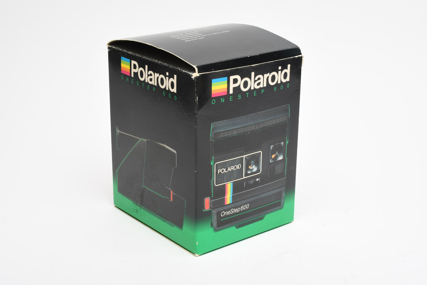 Polaroid OneStep 600 Instant Camera (600 film), tested, clean, w/Strap + Box