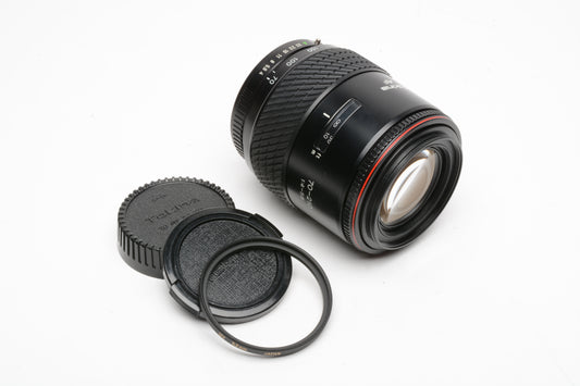 Tokina AF 70-210mm F4-5.6 telephoto zoom lens, UV, caps, clean, Pentax PK