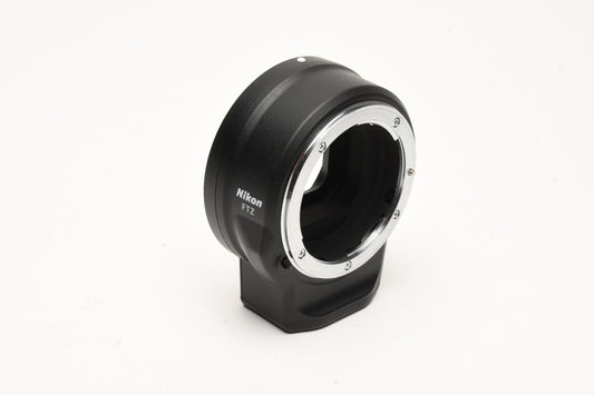 Nikon FTZ Mount Adapter, Mint, Barely used w/Caps, Boxed