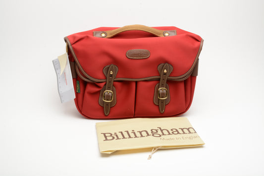 Billingham Hadley Pro Shoulder Bag (Burgundy Canvas) #505214-54 NEW
