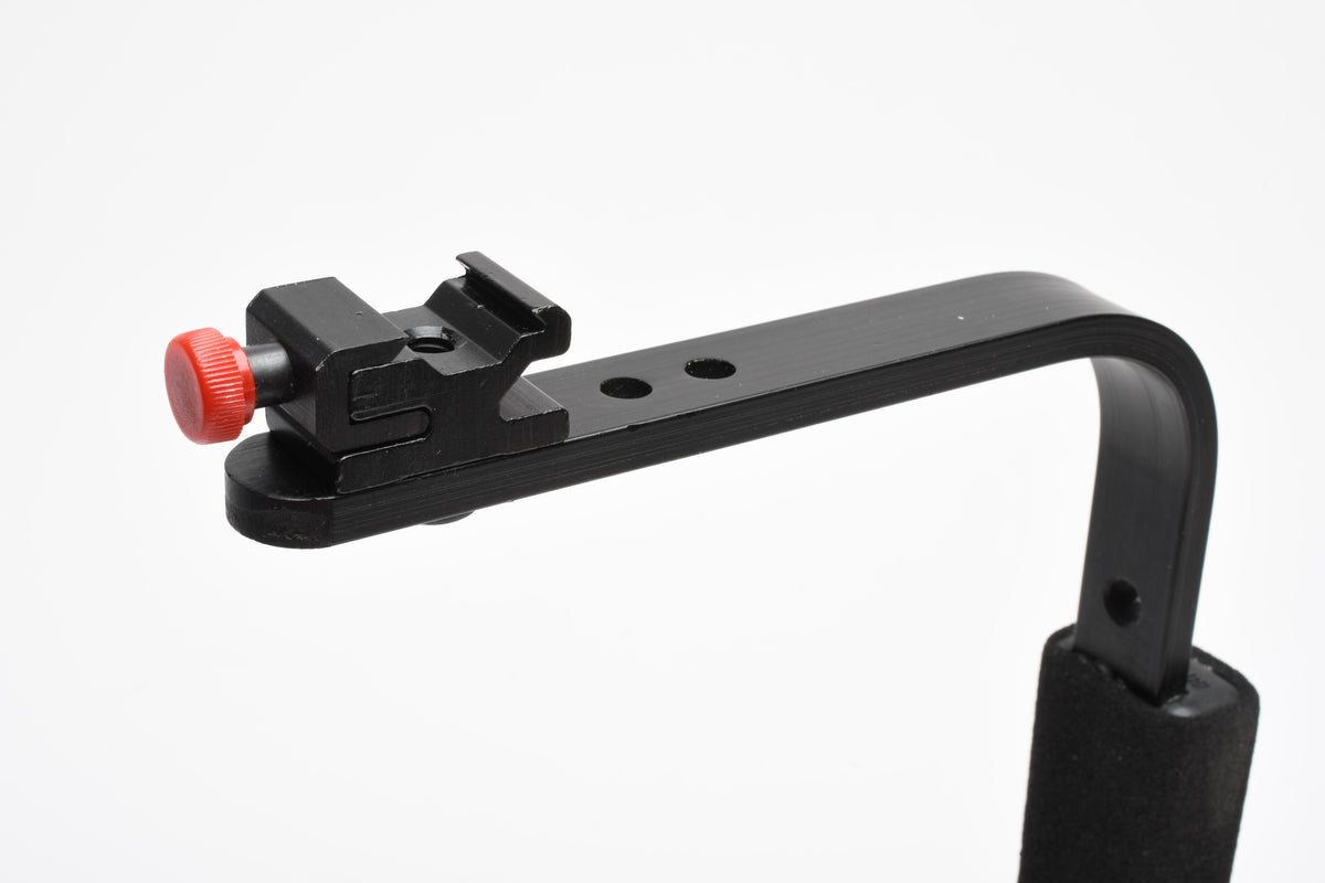 Stroboframe Quick flip 310-900 medium format camera flash bracket, Nice & Clean