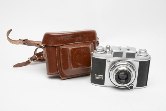 Balda Super Baldina w/Baldanar 50mm f2.8, Works, *Read, Vintage