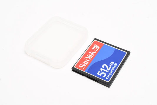 SanDisk 512 CF Compact Flash Card in Jewel Case, Formatted