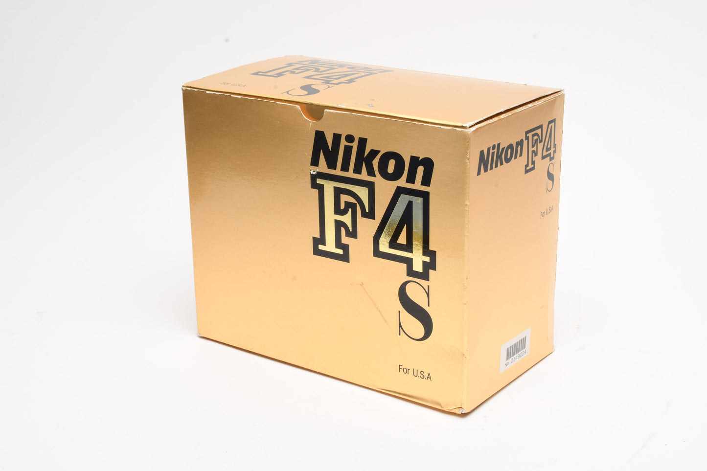 Nikon F4s 35mm SLR body, clean, tested, accurate, Mint-, Boxed