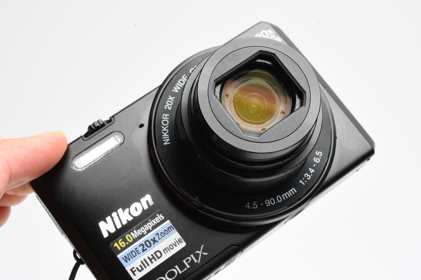 Nikon Coolpix S7000 16MP Digital Point & Shoot camera, batt, charger, Great!