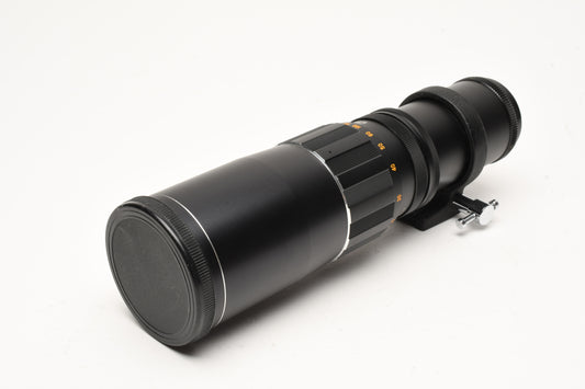 Vemar 350mm f5.5 telephoto lens + case, T-Mount w/M42 adapter, Clean!