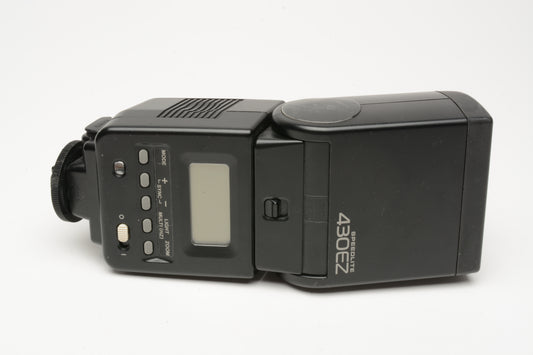 Canon 430EZ Speedlite Flash, Vlean condition, tested, w/Case