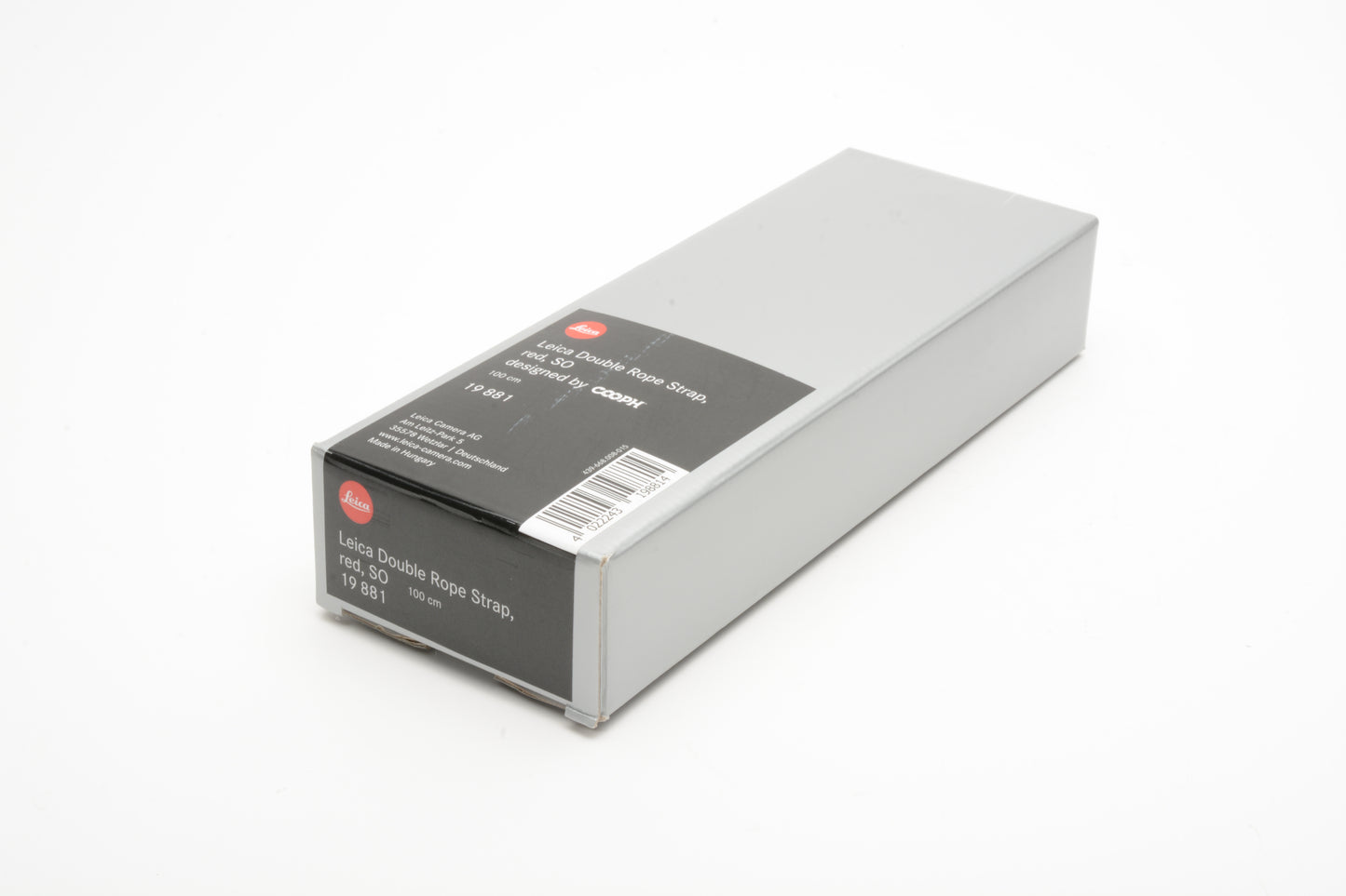 Leica 39" Double Rope Strap by COOPH (Red) #19881, NIB