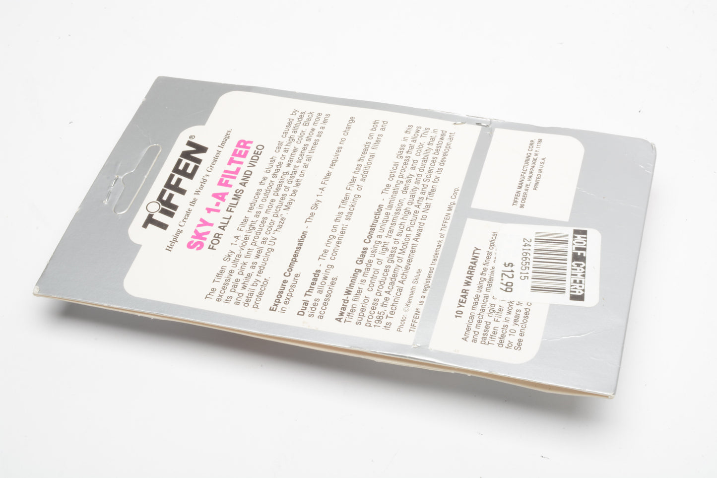 Tiffen 55mm Sky 1A filter (New)