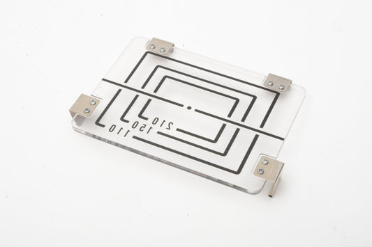 Mamiya sports finder mask for 110, 150, 210 lenses