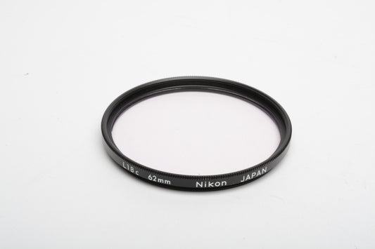 Nikon 62mm L1bc Skylight filter, very clean Mint-