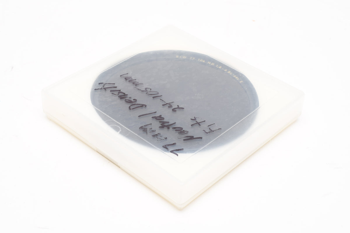B+W F-Pro 77mm 106 ND Neutral Density 1,8-6 BL 64X E Filter in jewel case