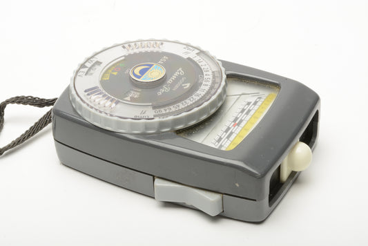 Gossen Luna-Pro CdS Incident Light Meter w/Tele Spot Meter Attachment, Cases