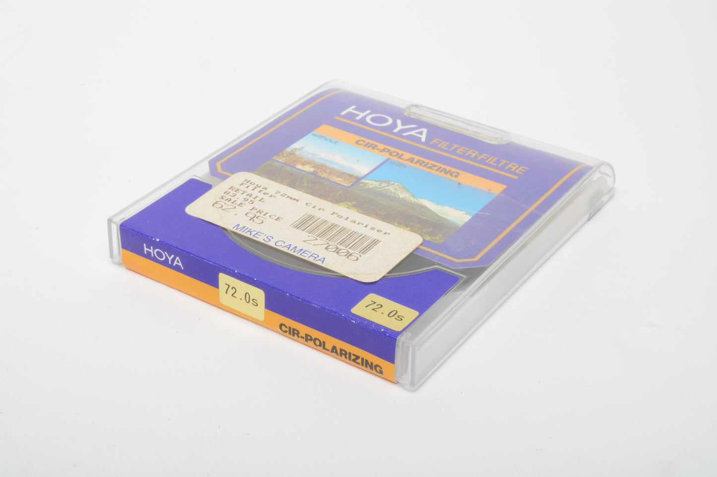 Hoya 72mm Circular Polarizing Filter, New