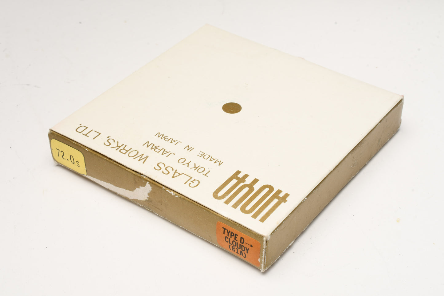 Hoya 72mm 81A "balancing" filter in jewel case and box - mint-