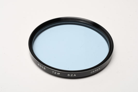 Hoya 72mm 82A "cooling" filter in jewel case and box - mint-