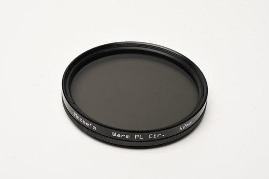 Moose's Warm (81A) + PL Cir. 62mm combo filter in jewel case - mint-