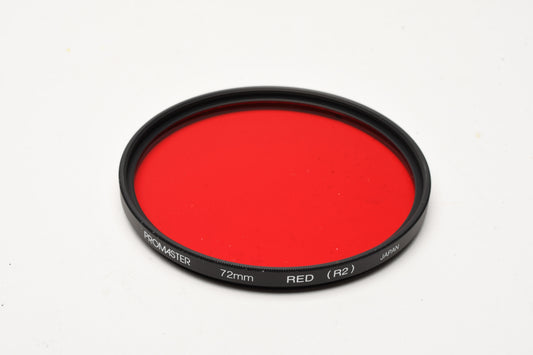 Promaster 72mm Red R2 Filter in Jewel Case - Mint