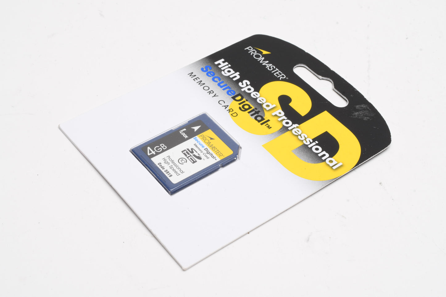 Promaster 4GB Class 10 SD Card #5919, New