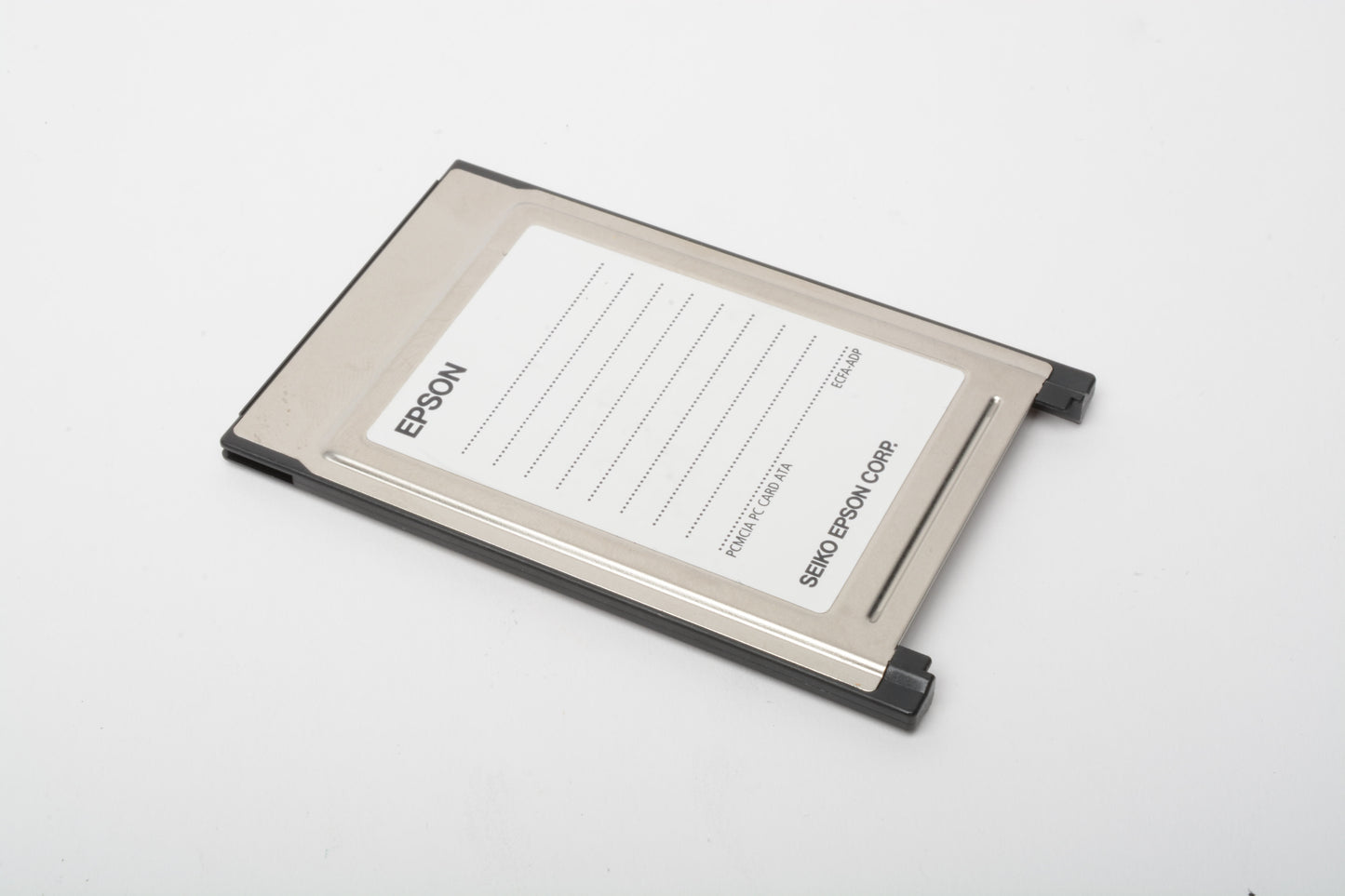 Epson PCMCIA CF Compact Flash card adapter, Clean