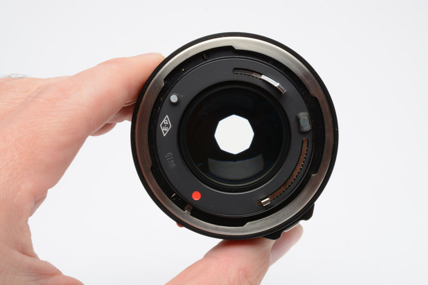 Canon 50mm f1.4 N FD mount lens, very clean and sharp, caps