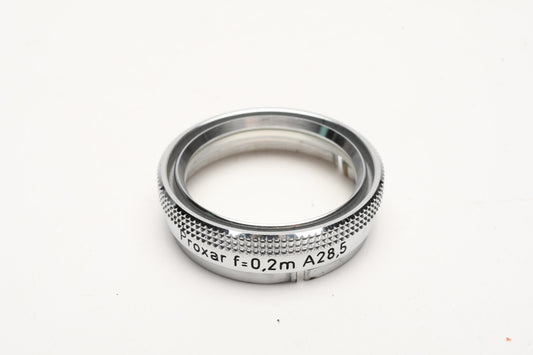 Zeiss Ikon Proxar A 28.5 0.2m 909 #20.0803 push-on filter close-up lens NIB