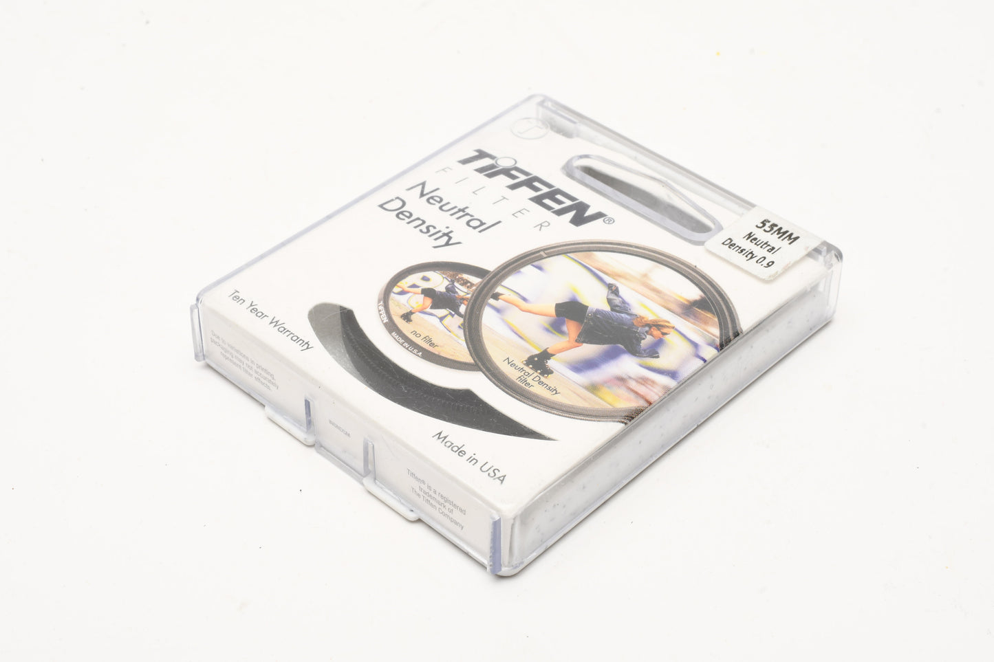 Tiffen 55mm Neutral Density 0.9 ND filter w jewel case - mint-
