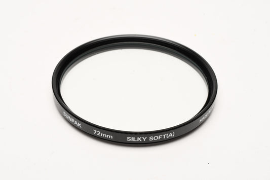 Sunpak 72mm Silky Soft (A) filter in jewel case and box - mint-