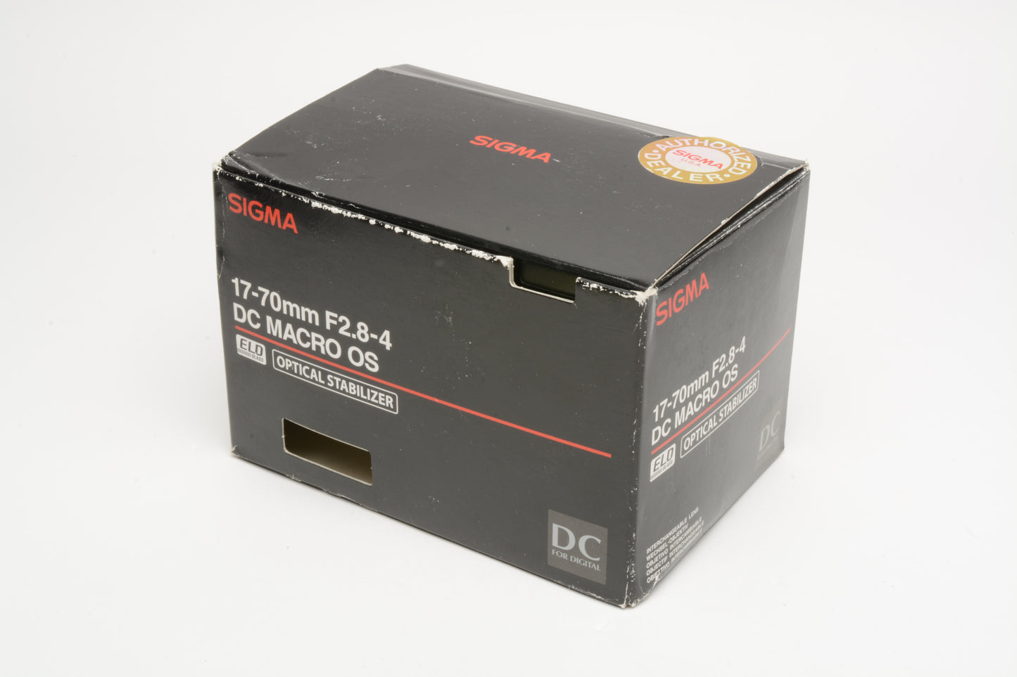 Sigma 17-70mm f2.9-4 DC Macro OS for Nikon AF D, Clean, Boxed